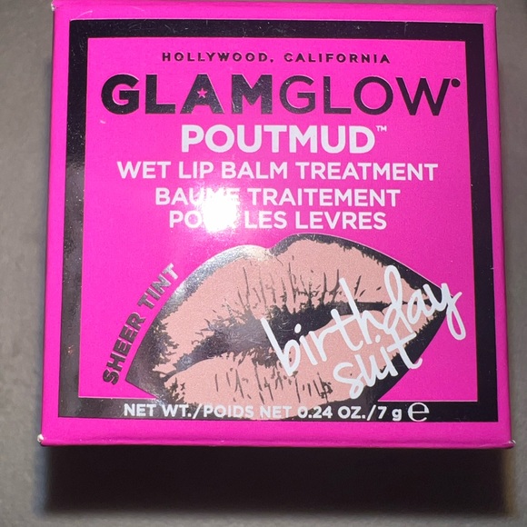 Glamglow poutmud shade is birthday suit. Neutral color. New in box. - Picture 2 of 5